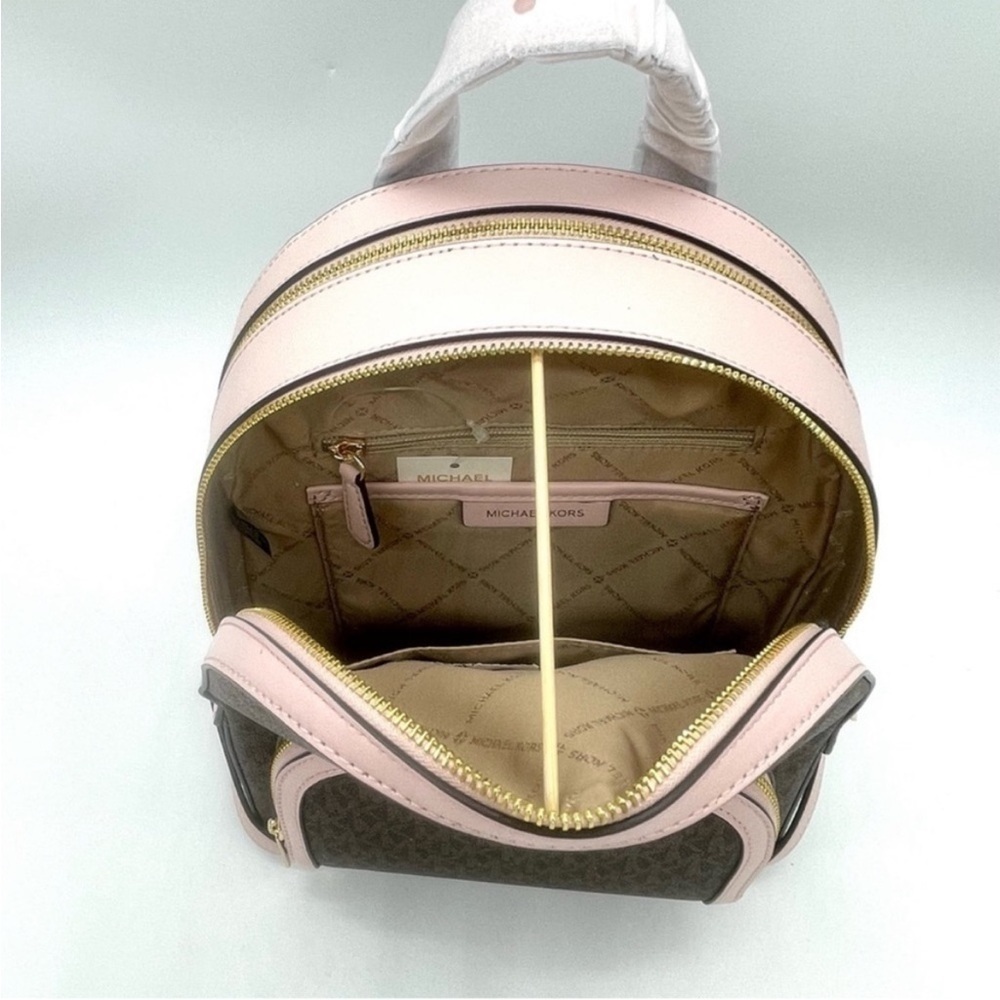Michael Kors Medium Jaycee Zip Packet
Backpack Brown/Light Pink - Picture 5 of 10